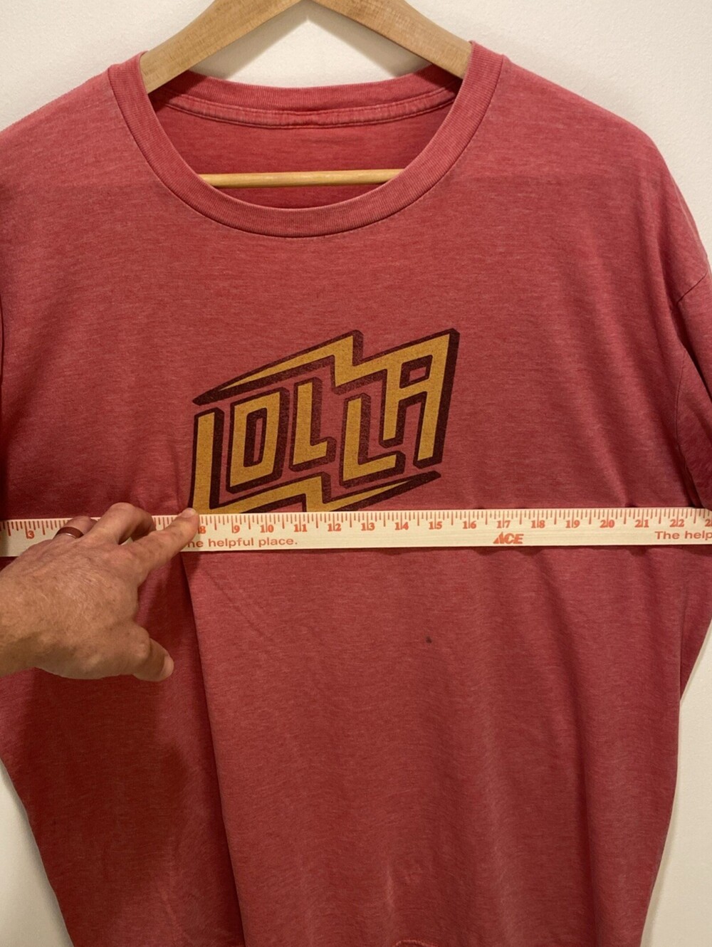 Vintage Lollapalooza T-shirt Chicago 2018 with Full Line Up on Back | Size XL - Picture 8 of 8